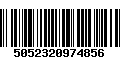 Código de Barras 5052320974856