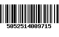 Código de Barras 5052514009715