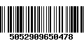 Código de Barras 5052909650478