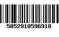 Código de Barras 5052910596918