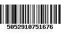 Código de Barras 5052910751676