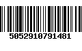 Código de Barras 5052910791481