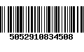 Código de Barras 5052910834508