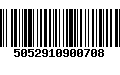 Código de Barras 5052910900708