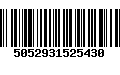 Código de Barras 5052931525430