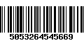 Código de Barras 5053264545669