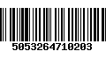 Código de Barras 5053264710203