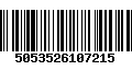 Código de Barras 5053526107215