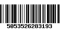 Código de Barras 5053526283193