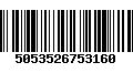 Código de Barras 5053526753160