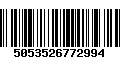Código de Barras 5053526772994