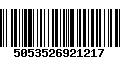 Código de Barras 5053526921217