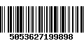 Código de Barras 5053627199898