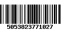 Código de Barras 5053823771027