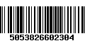 Código de Barras 5053826602304
