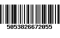 Código de Barras 5053826672055