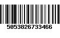 Código de Barras 5053826733466