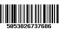 Código de Barras 5053826737686
