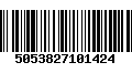Código de Barras 5053827101424