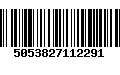 Código de Barras 5053827112291