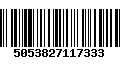 Código de Barras 5053827117333