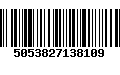 Código de Barras 5053827138109
