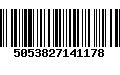 Código de Barras 5053827141178