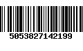 Código de Barras 5053827142199