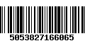 Código de Barras 5053827166065