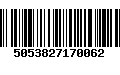 Código de Barras 5053827170062