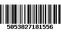 Código de Barras 5053827181556