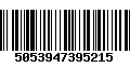 Código de Barras 5053947395215