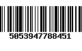 Código de Barras 5053947788451