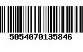 Código de Barras 5054070135846