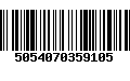 Código de Barras 5054070359105