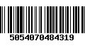 Código de Barras 5054070484319