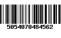 Código de Barras 5054070484562