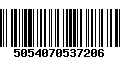 Código de Barras 5054070537206