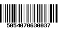 Código de Barras 5054070630037