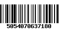 Código de Barras 5054070637180