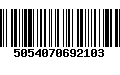 Código de Barras 5054070692103