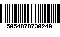 Código de Barras 5054070730249