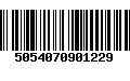 Código de Barras 5054070901229