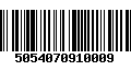 Código de Barras 5054070910009