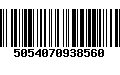 Código de Barras 5054070938560