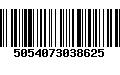 Código de Barras 5054073038625