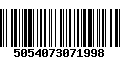 Código de Barras 5054073071998