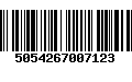 Código de Barras 5054267007123