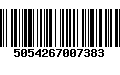 Código de Barras 5054267007383