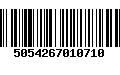 Código de Barras 5054267010710